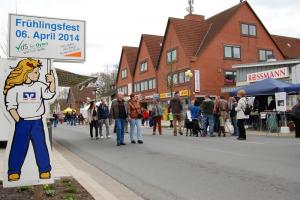 Das Frühlingsfest in Oyten. Dieses Jahr spielte auch das Wetter mit.