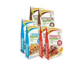 Shirataki Italia Probierpaket: 2 x Spaghetti-Style 250g, 2 x Fettuccine-Style 250g, 2 x Lasagne-Style 250g